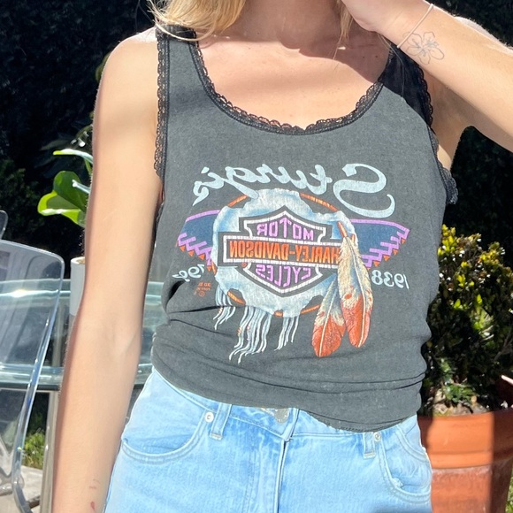 Vintage Harley Davidson Tank top - Picture 4 of 8